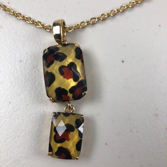 Animal instinct gold tone adjustable necklace - Picture 1 of 7